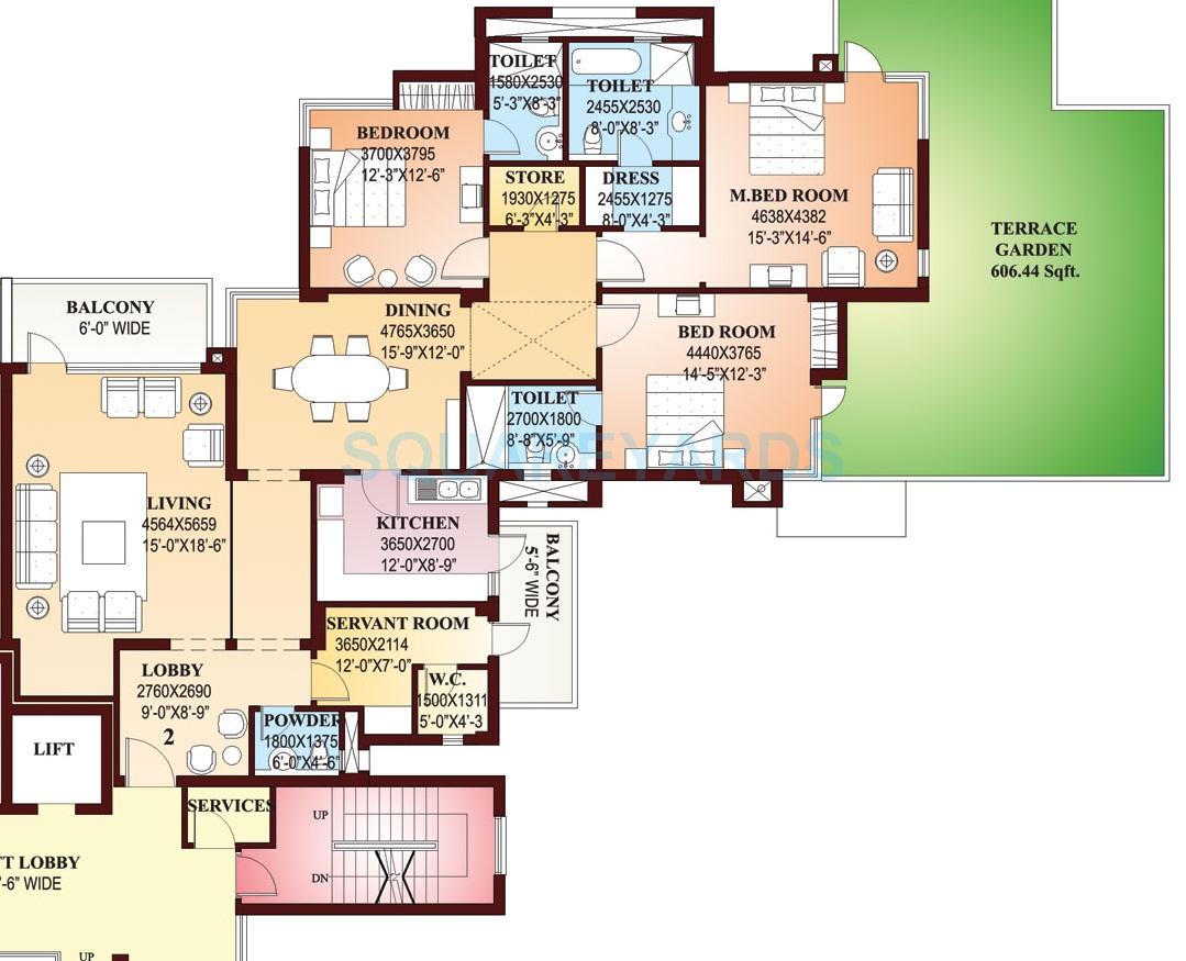 Parsvnath Exotica — floor plan 8