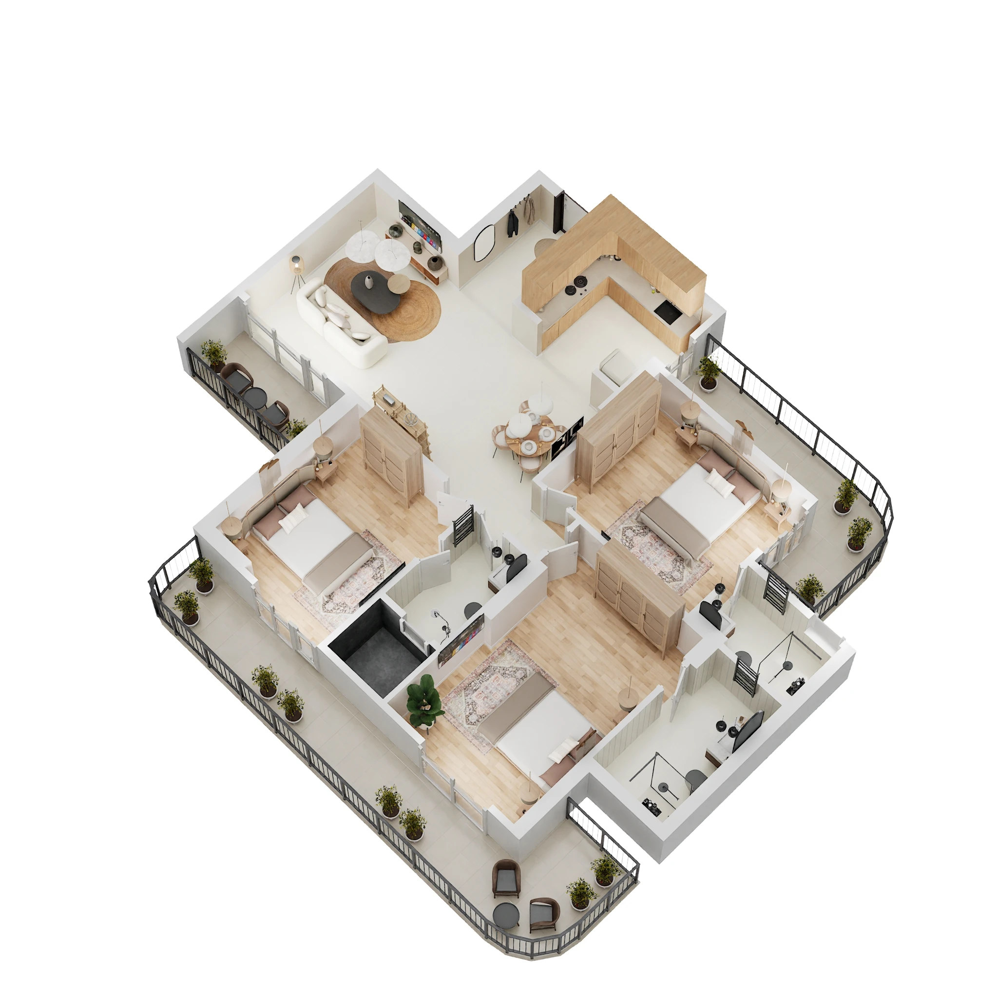 Mahagun My Laagoon — floor plan 2