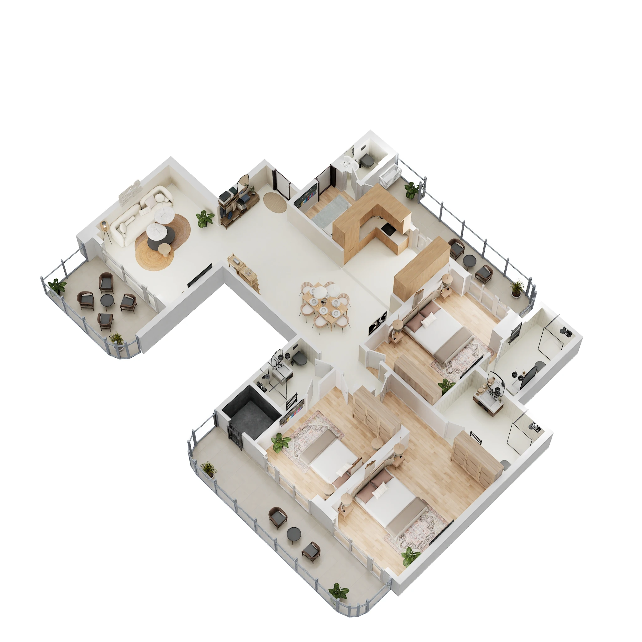 Mahagun My Laagoon — floor plan 4