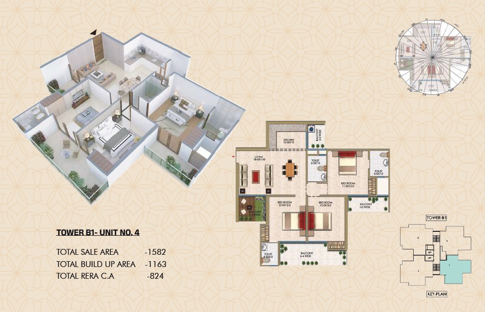 Renowned Renox Thrive — floor plan 1
