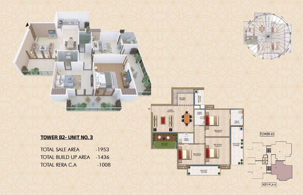 Renowned Renox Thrive — floor plan 2