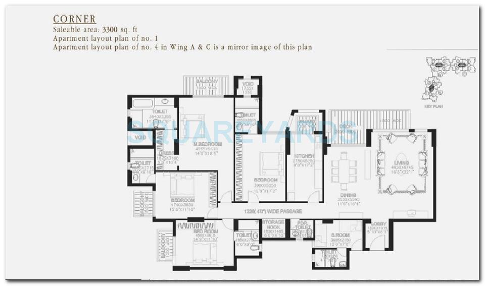 DLF The Summit — floor plan 2