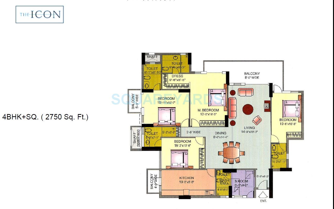 DLF The Icon — floor plan 2
