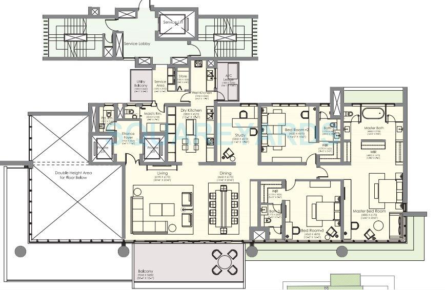 Ireo Gurgaon Hills — floor plan 1