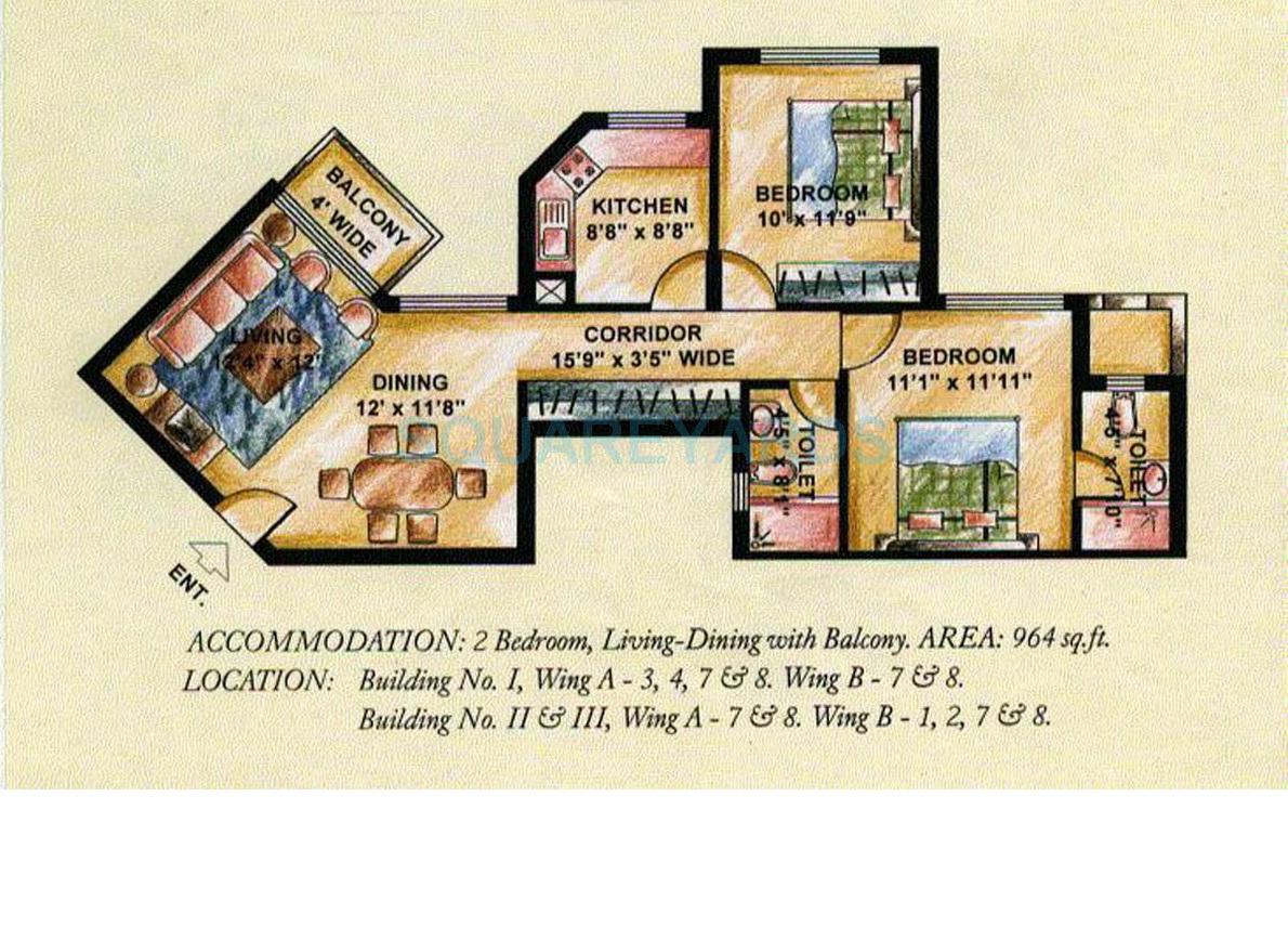 DLF The Princeton Estate — floor plan 1