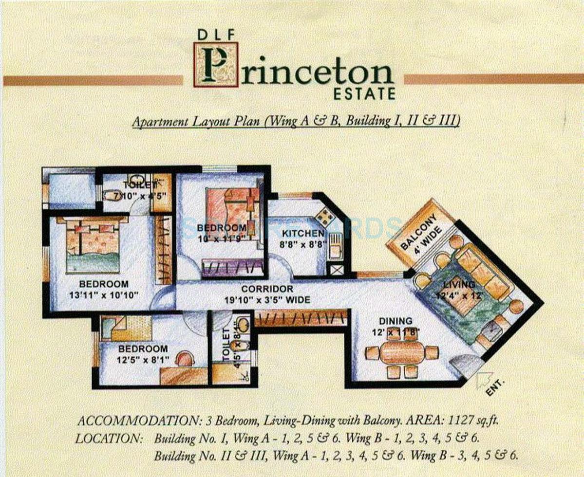 DLF The Princeton Estate — floor plan 2