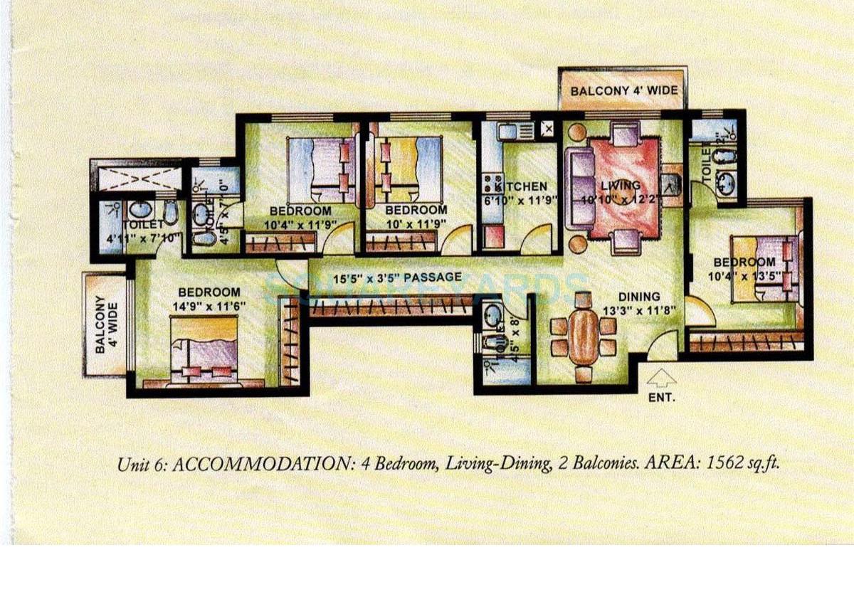 DLF The Princeton Estate — floor plan 7