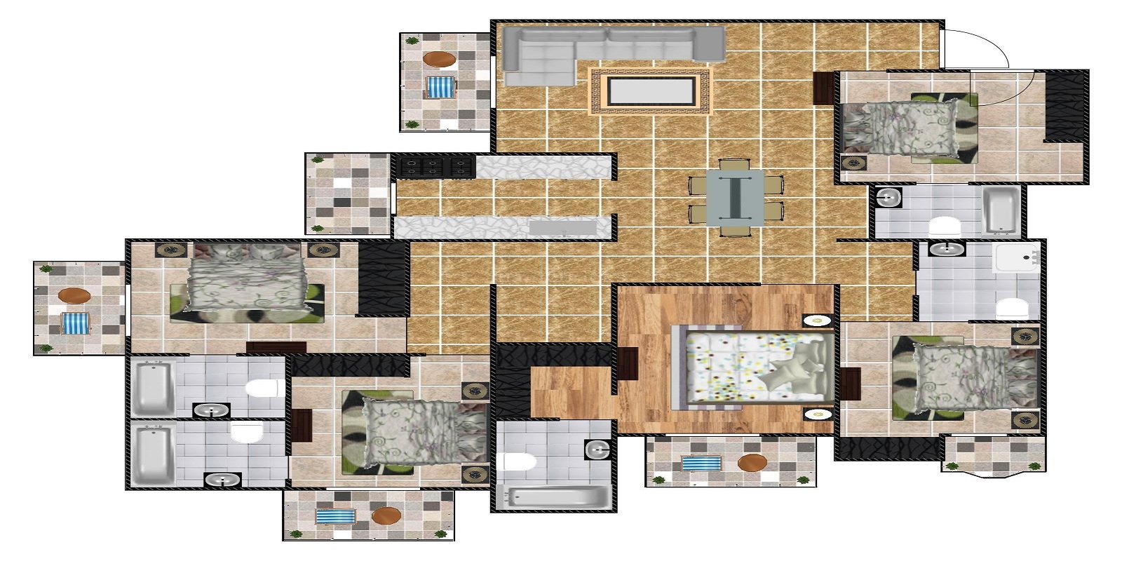 Ansal Valley View Estate — floor plan 5