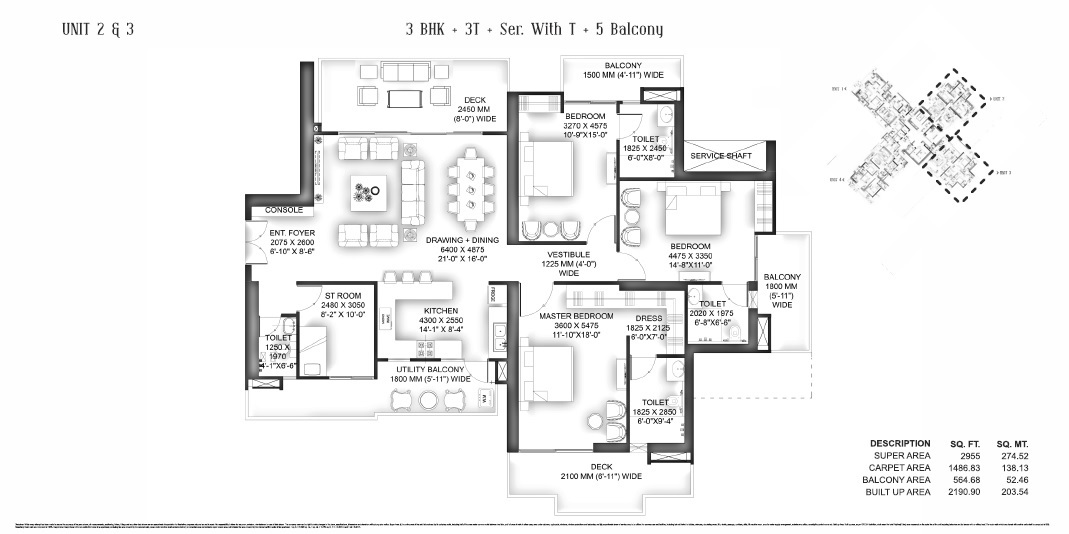 VVIP Addresses Greater Noida West — floor plan 1