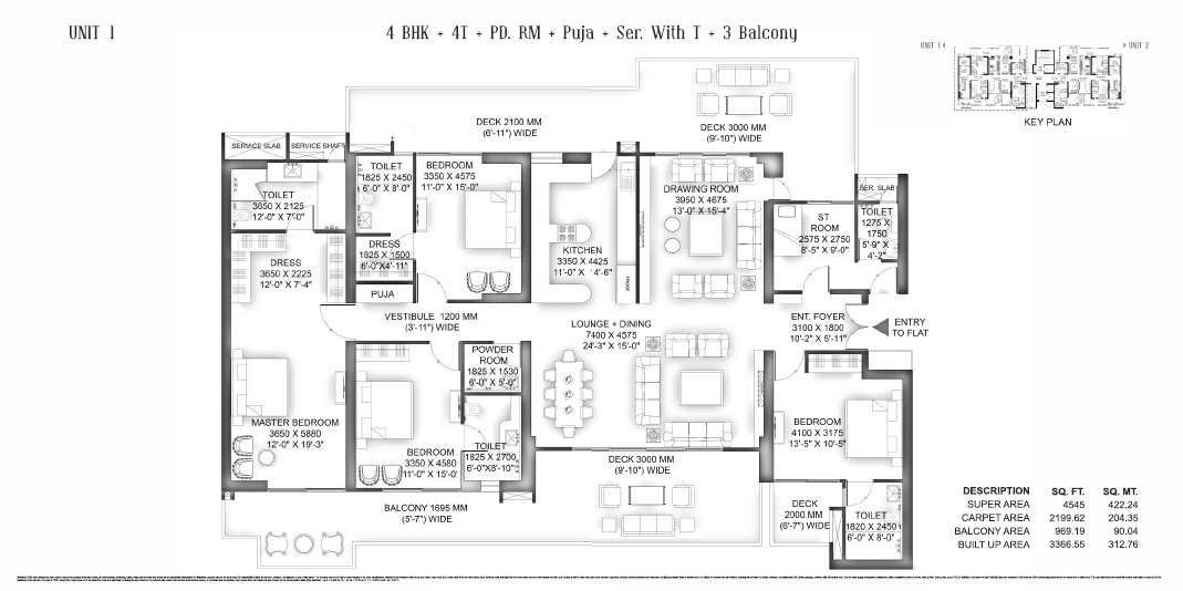 VVIP Addresses Greater Noida West — floor plan 5