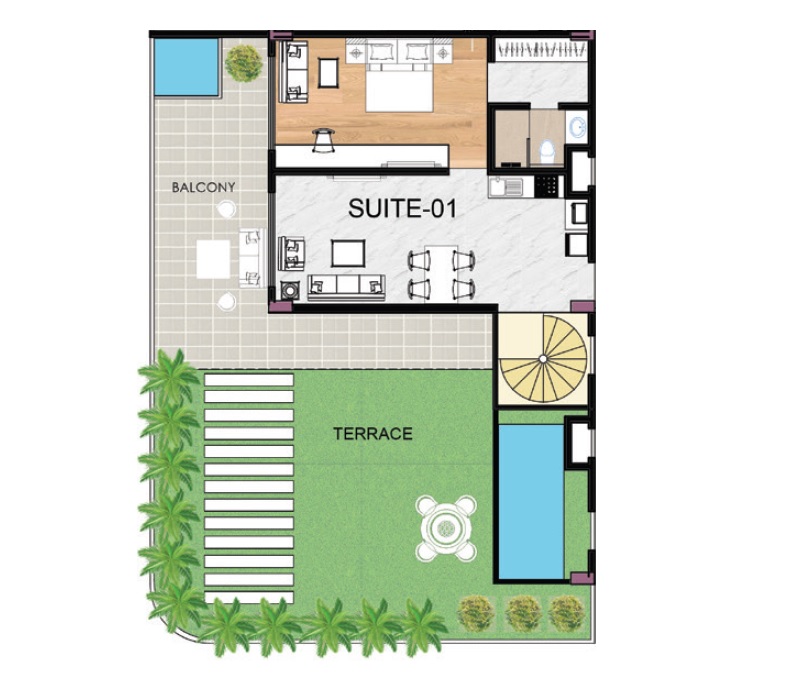 SVG Town Square — floor plan 2