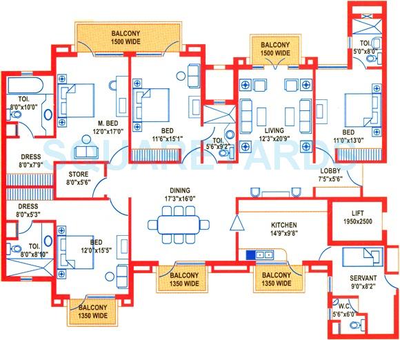 Suncity Heights — floor plan 2