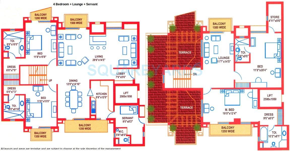 Suncity Heights — floor plan 4