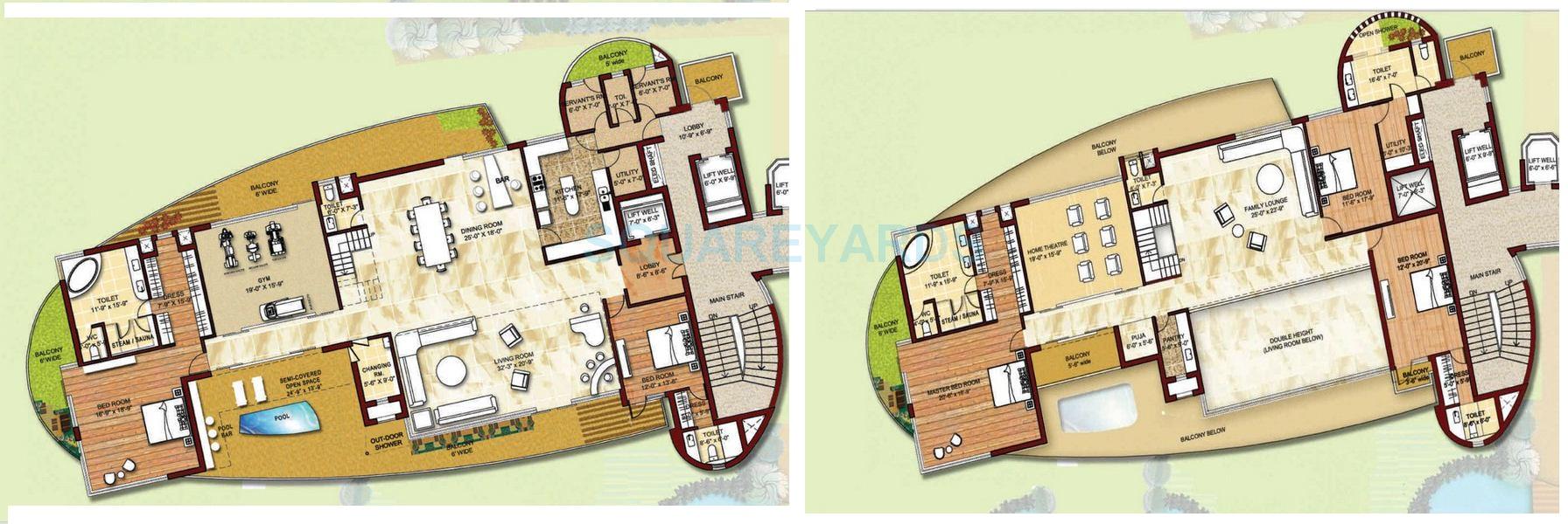 Krrish Provence Estate — floor plan 2