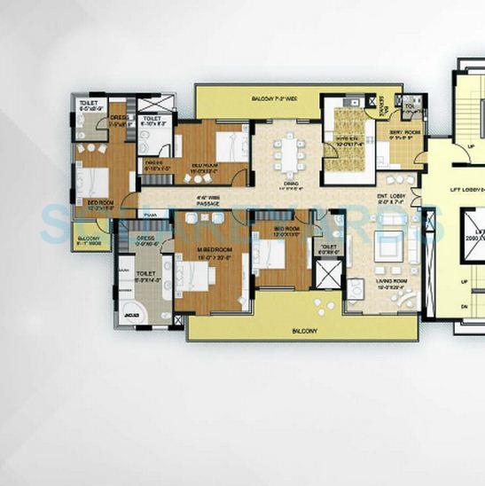 Krrish Shalimar Ibiza Town — floor plan 3