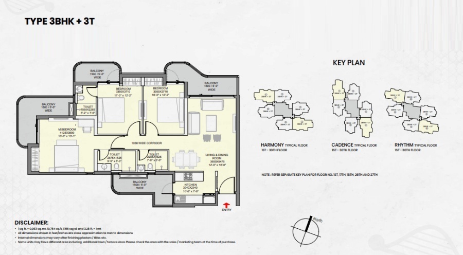 Eldeco Ballads Of Bliss — floor plan 4