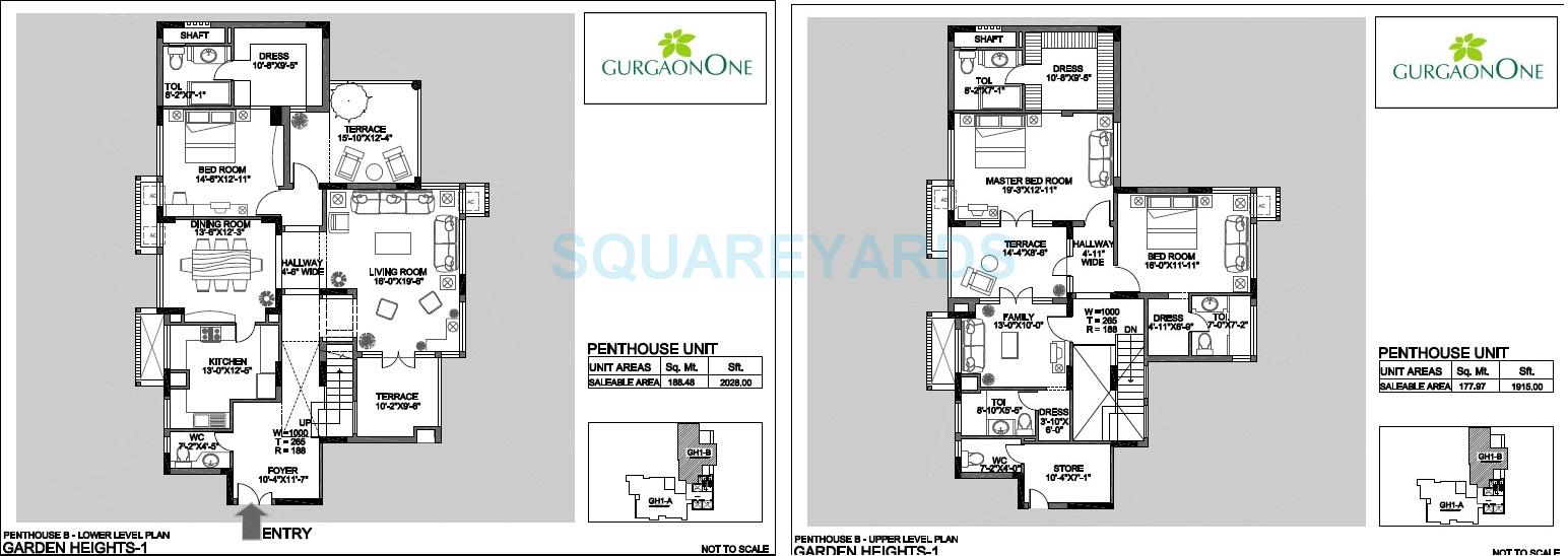 Alphacorp Gurgaon One 22 — floor plan 3