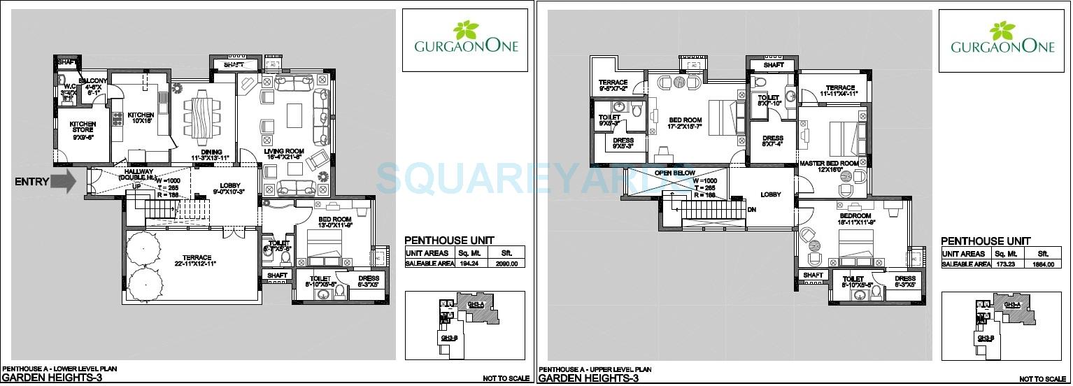 Alphacorp Gurgaon One 22 — floor plan 7