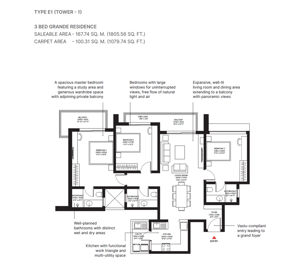 SOBHA Aurum — floor plan 7