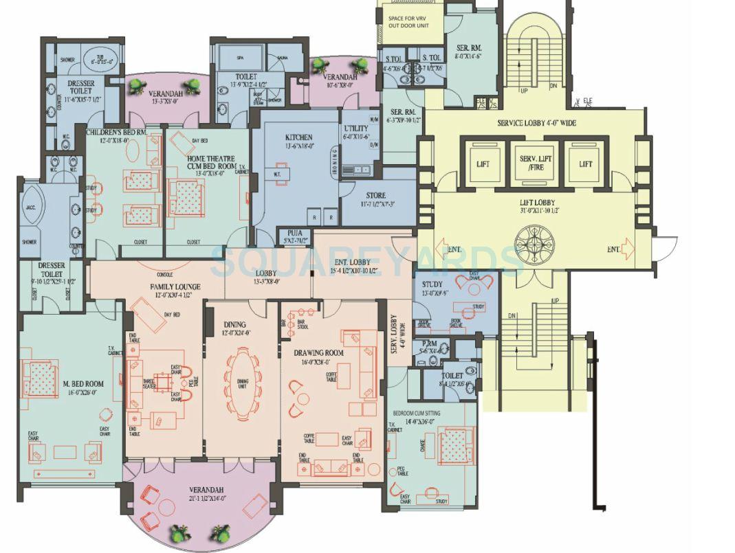 Ambience Caitriona — floor plan 1