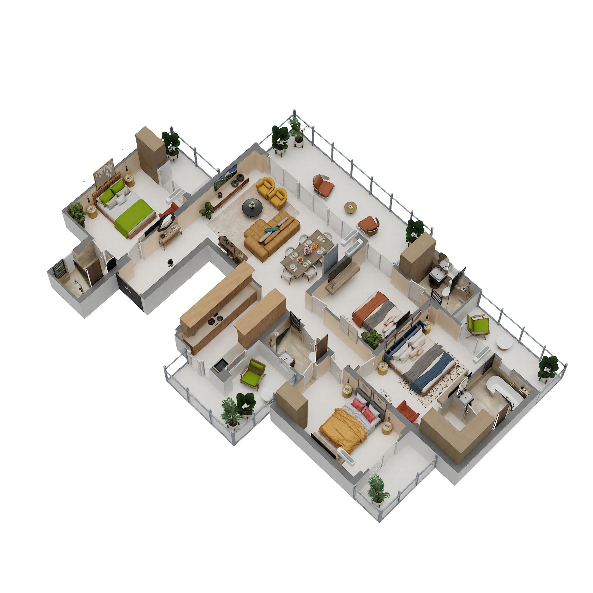 Divyansh Green Heights — floor plan 6