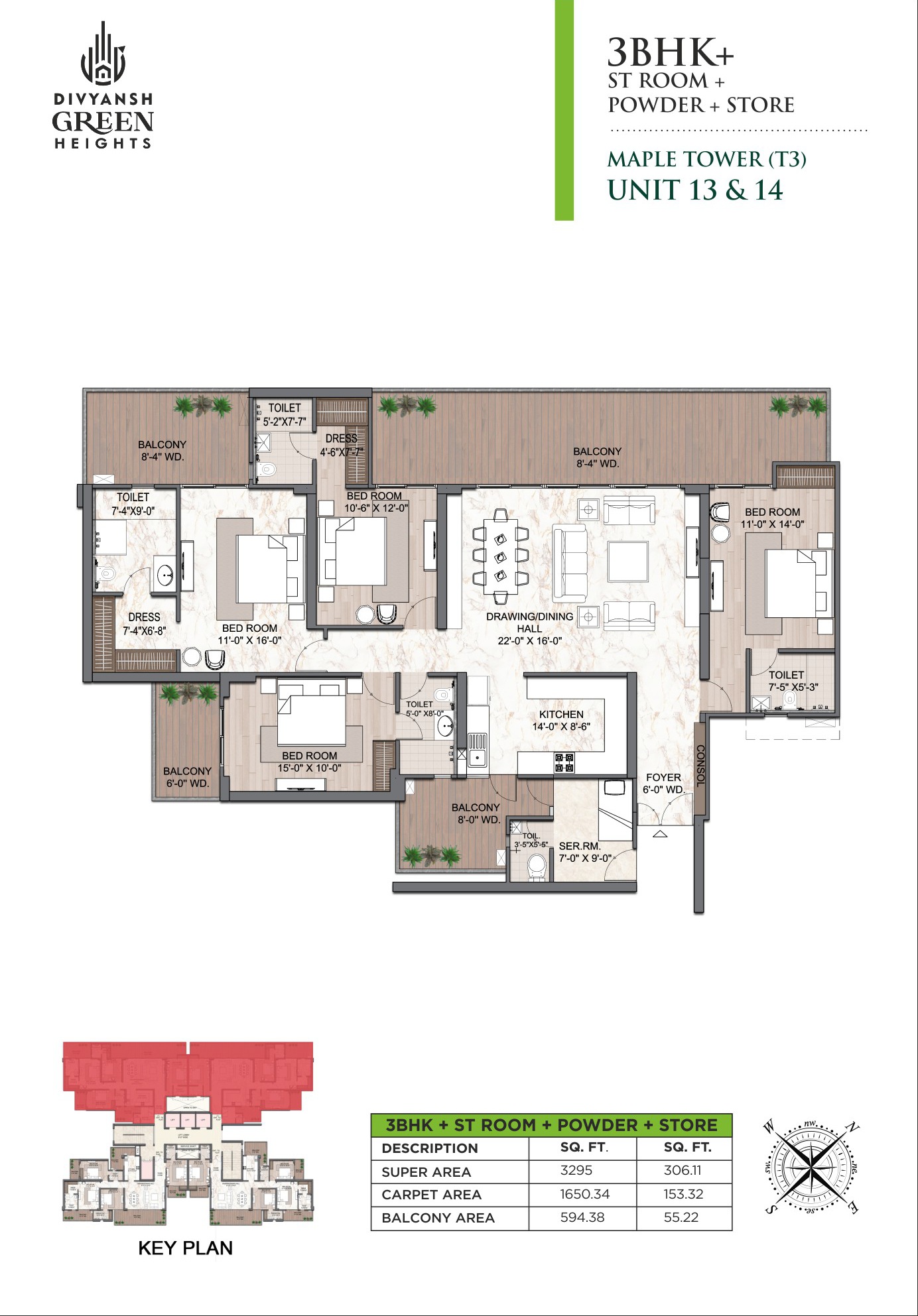 Divyansh Green Heights — floor plan 7