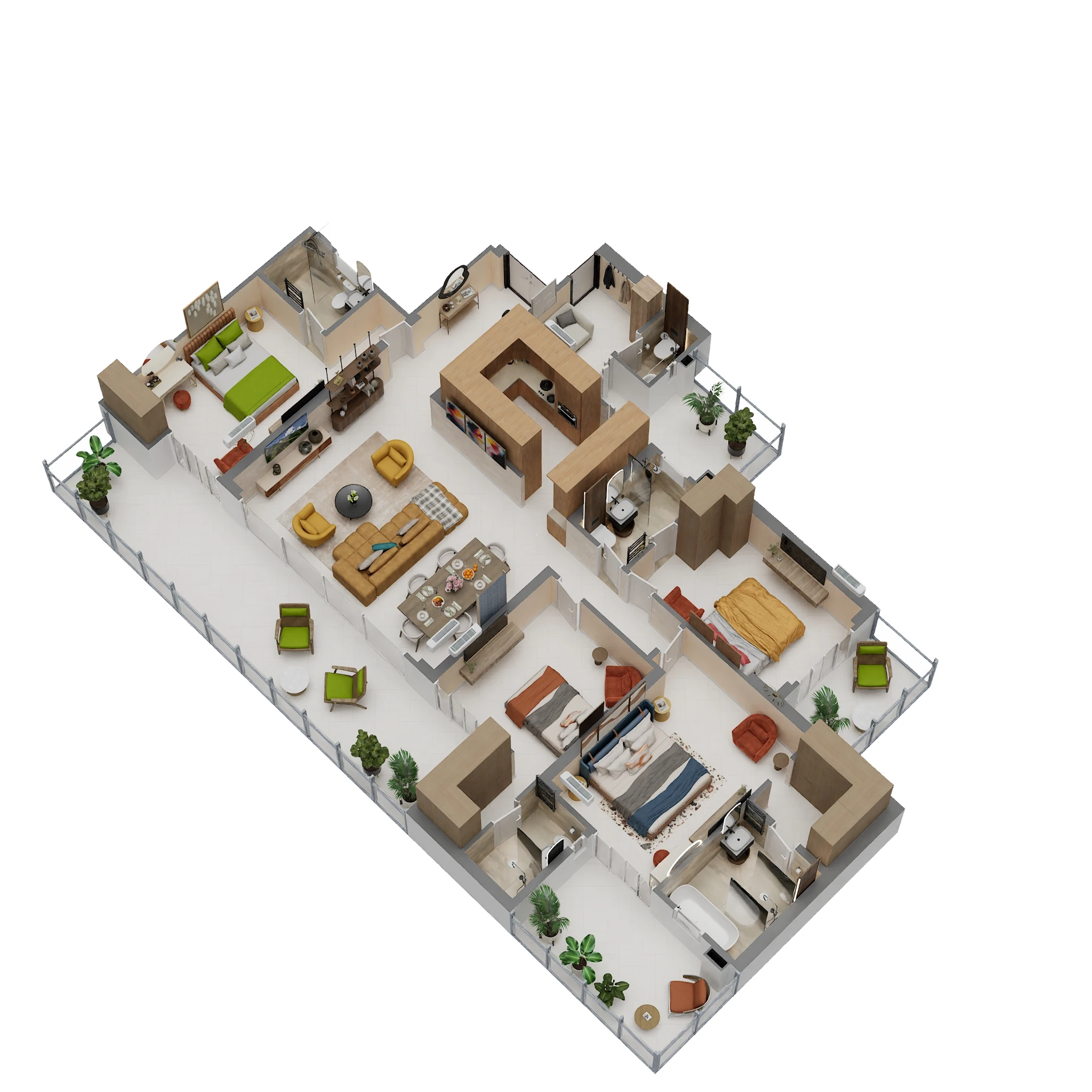 Divyansh Green Heights — floor plan 8