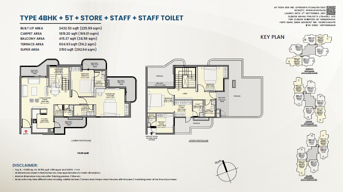 Eldeco Whispers Of Wonder — floor plan 7
