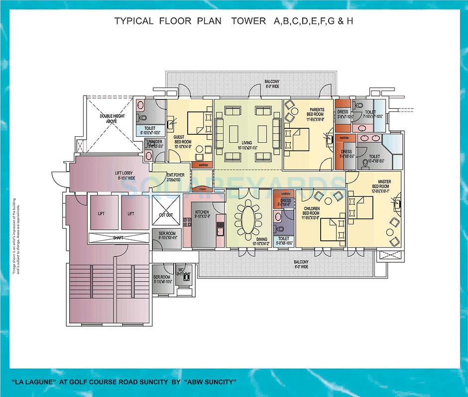 ABW La LAGUNE — floor plan 1