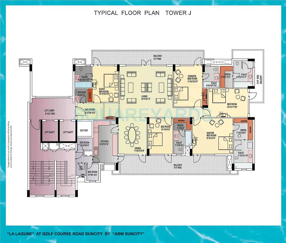 ABW La LAGUNE — floor plan 2