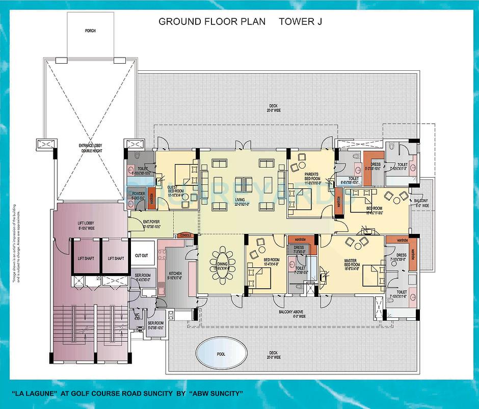 ABW La LAGUNE — floor plan 3