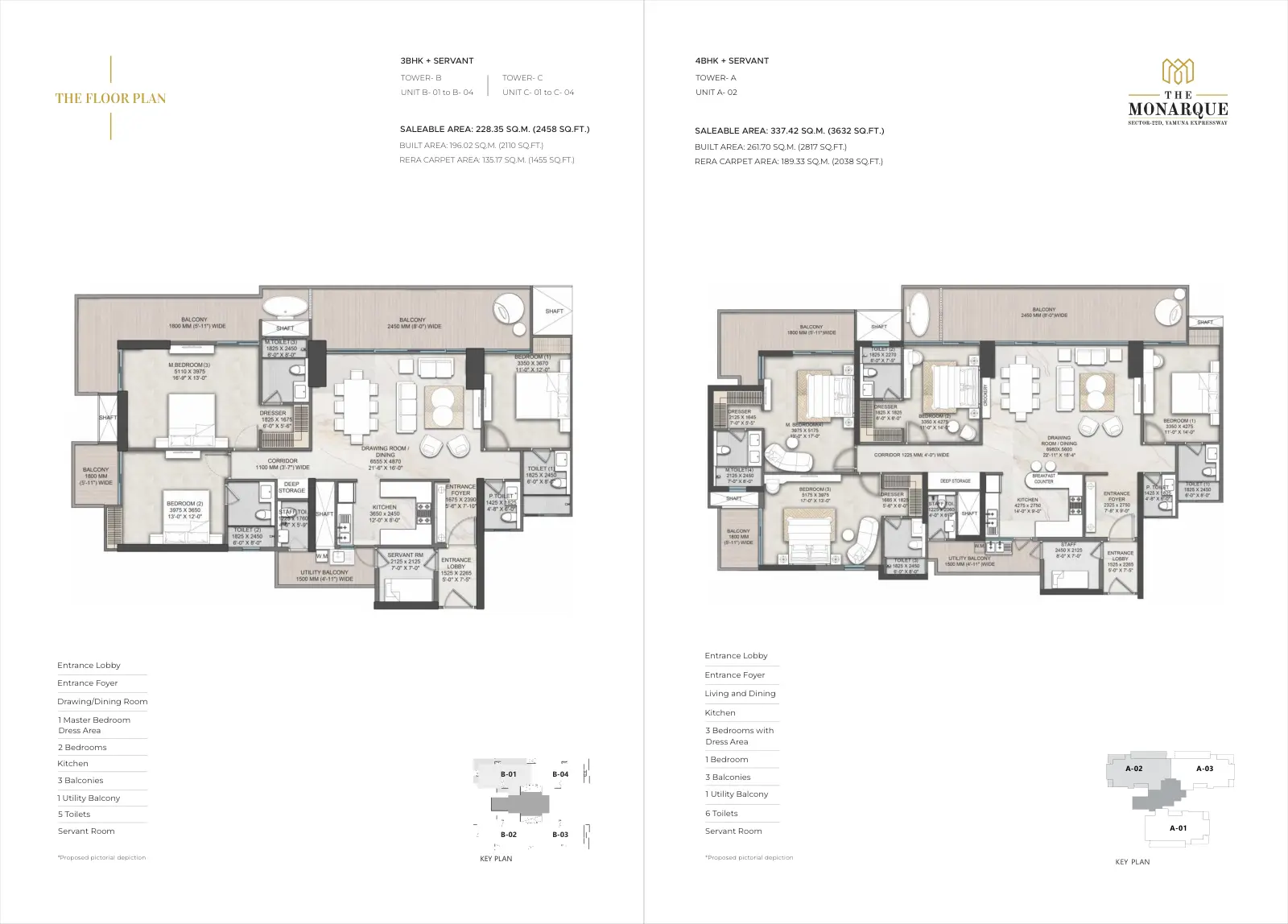 Greenbay The Monarque — floor plan 1