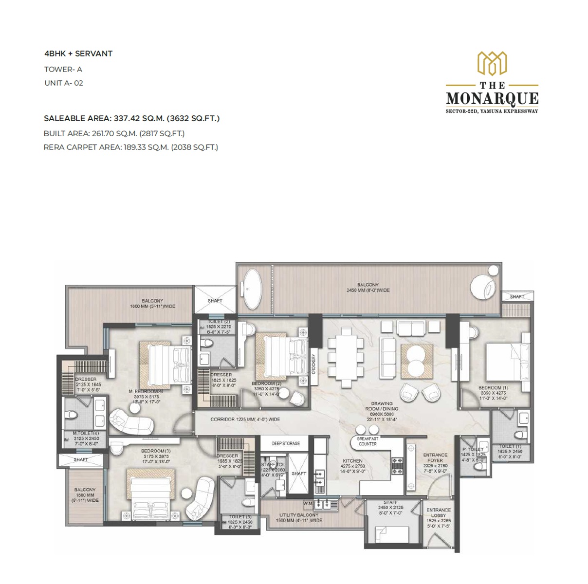 Greenbay The Monarque — floor plan 4