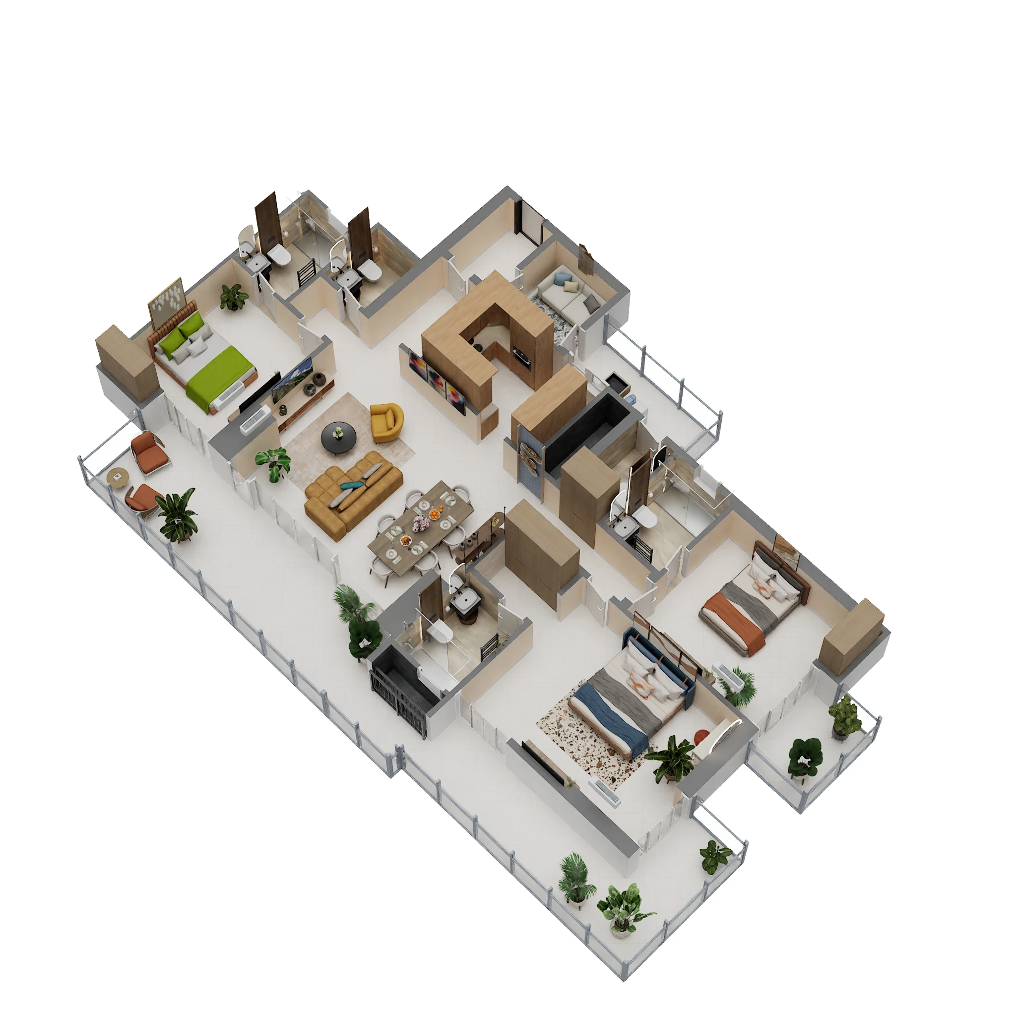 Greenbay The Monarque — floor plan 3