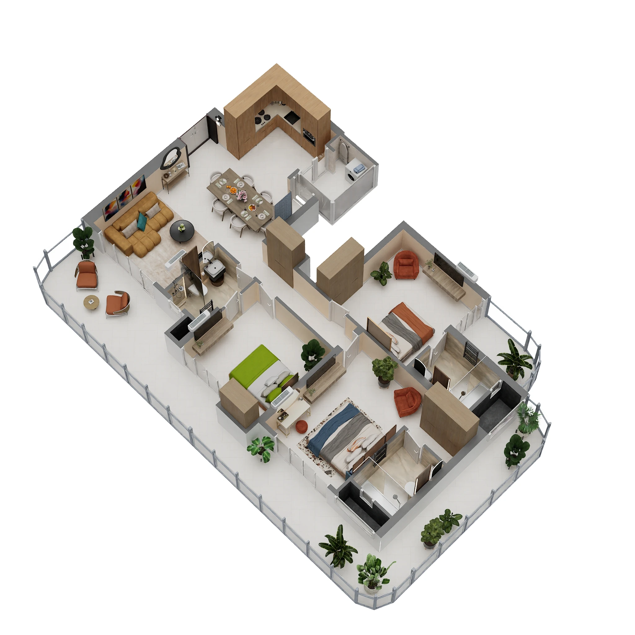 Ashtech Presidential Towers — floor plan 2