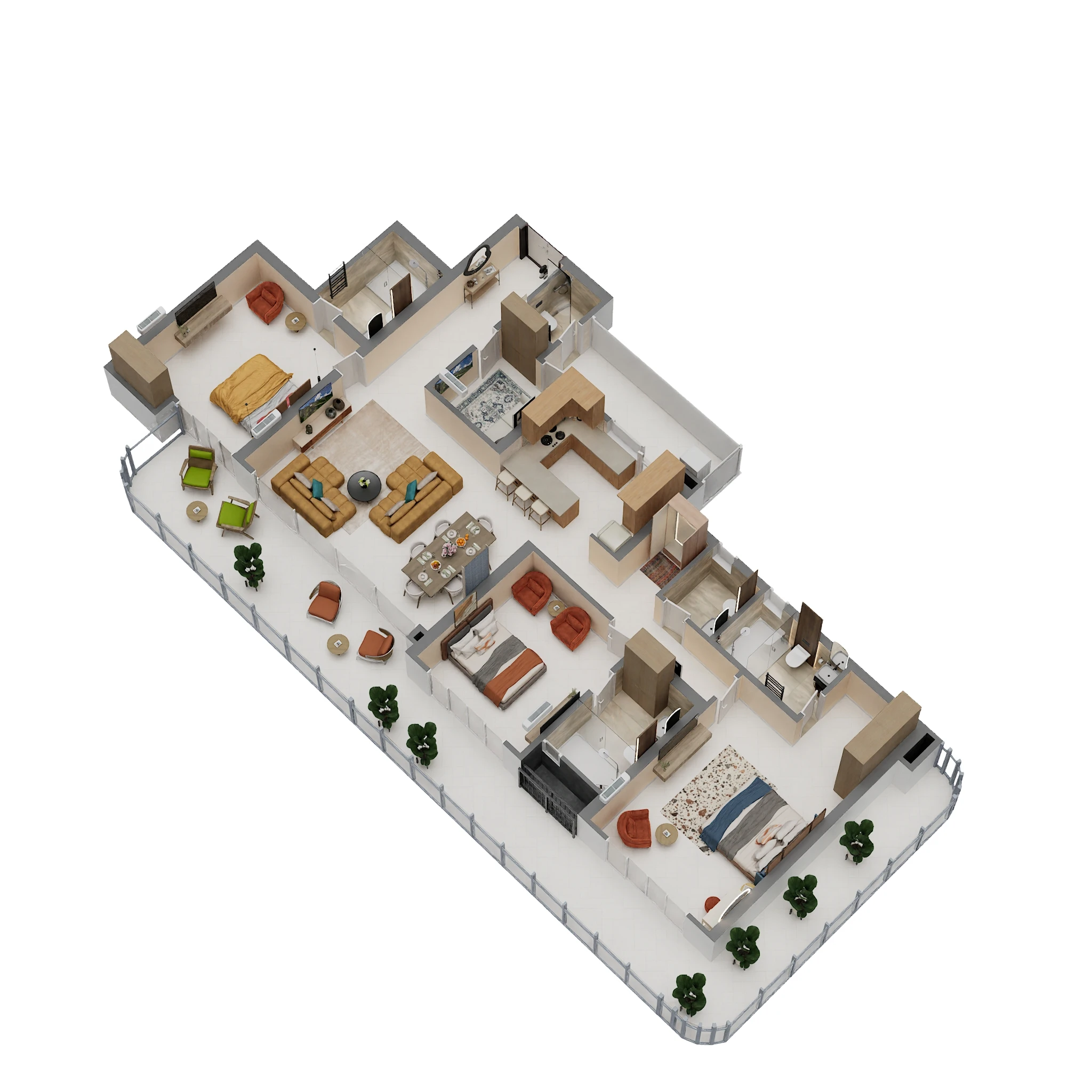 Ashtech Presidential Towers — floor plan 4