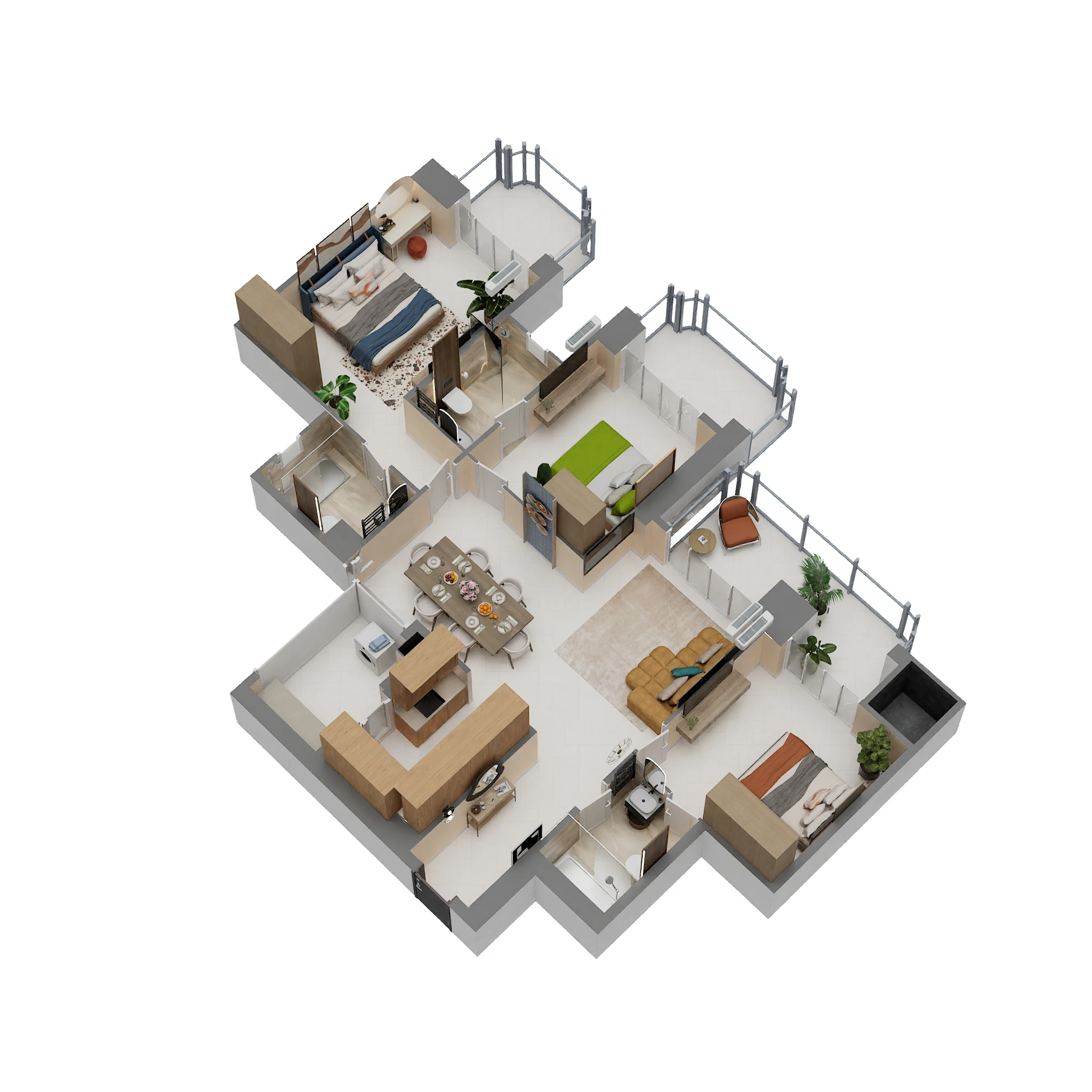 Gaur Chrysalis — floor plan 2