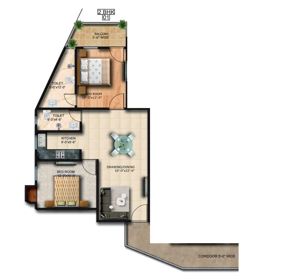 Trinity High Street — floor plan 2