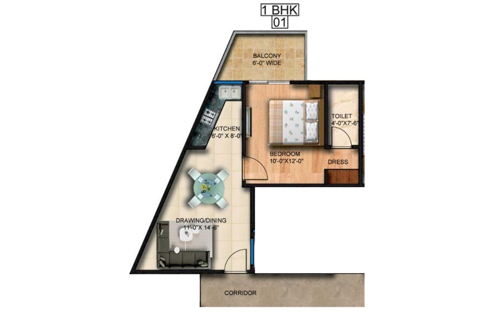 Trinity High Street — floor plan 1