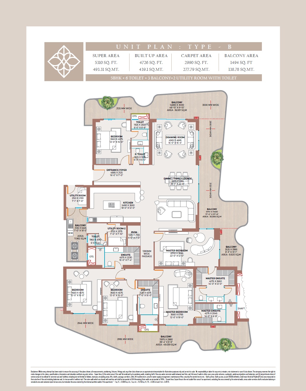 Clove County — floor plan 2