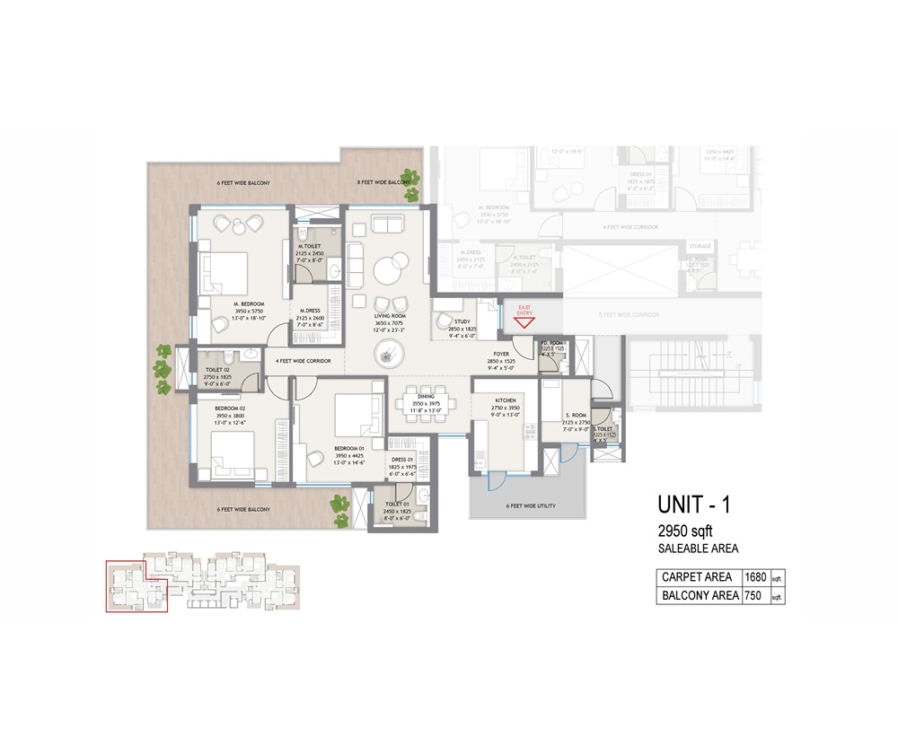 Bhumika The Icon — floor plan 2