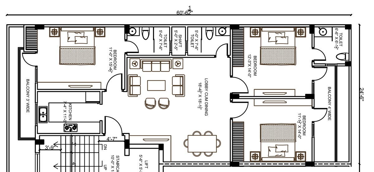 Garg Homes Floors — floor plan 1