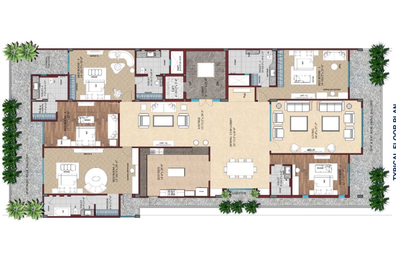 Garg Homes Floors — floor plan 5