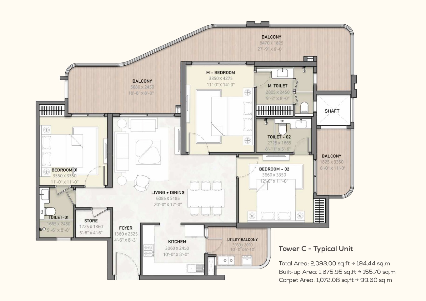 Arihant Seasons — floor plan 2