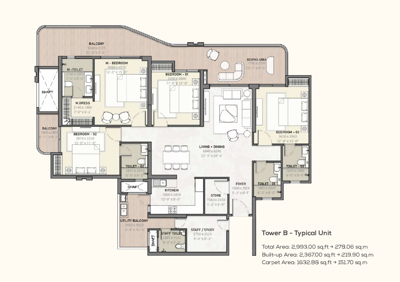 Arihant Seasons — floor plan 3