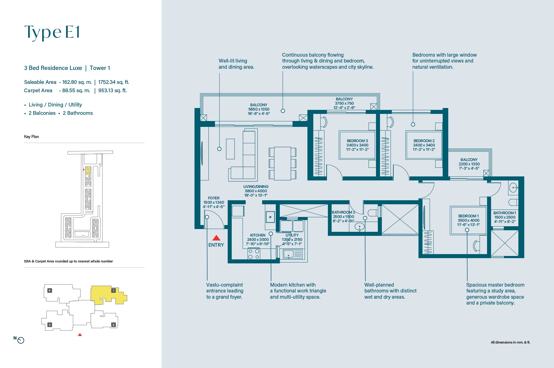 SOBHA Rivana — floor plan 4