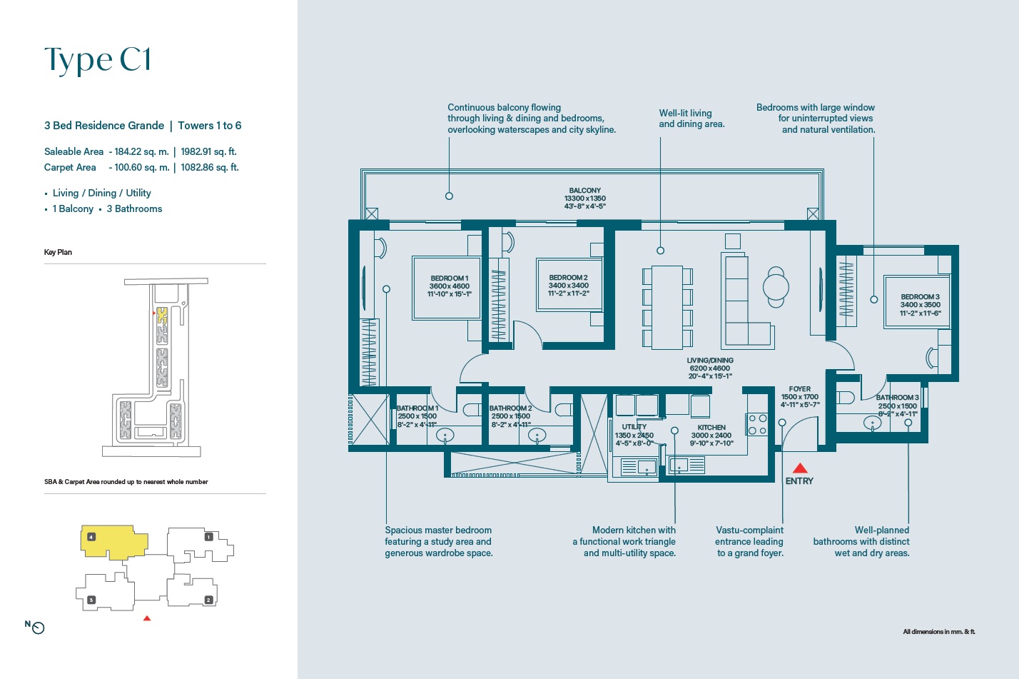 SOBHA Rivana — floor plan 5