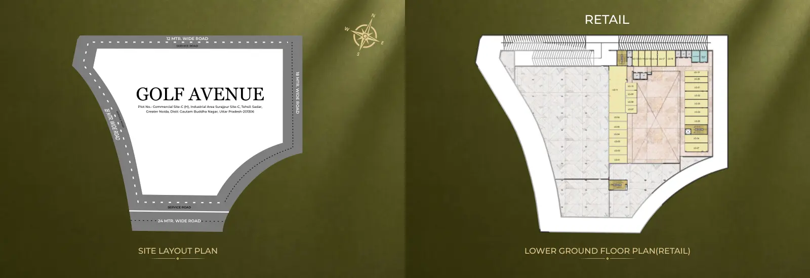 SVG Golf Avenue — site plan 1