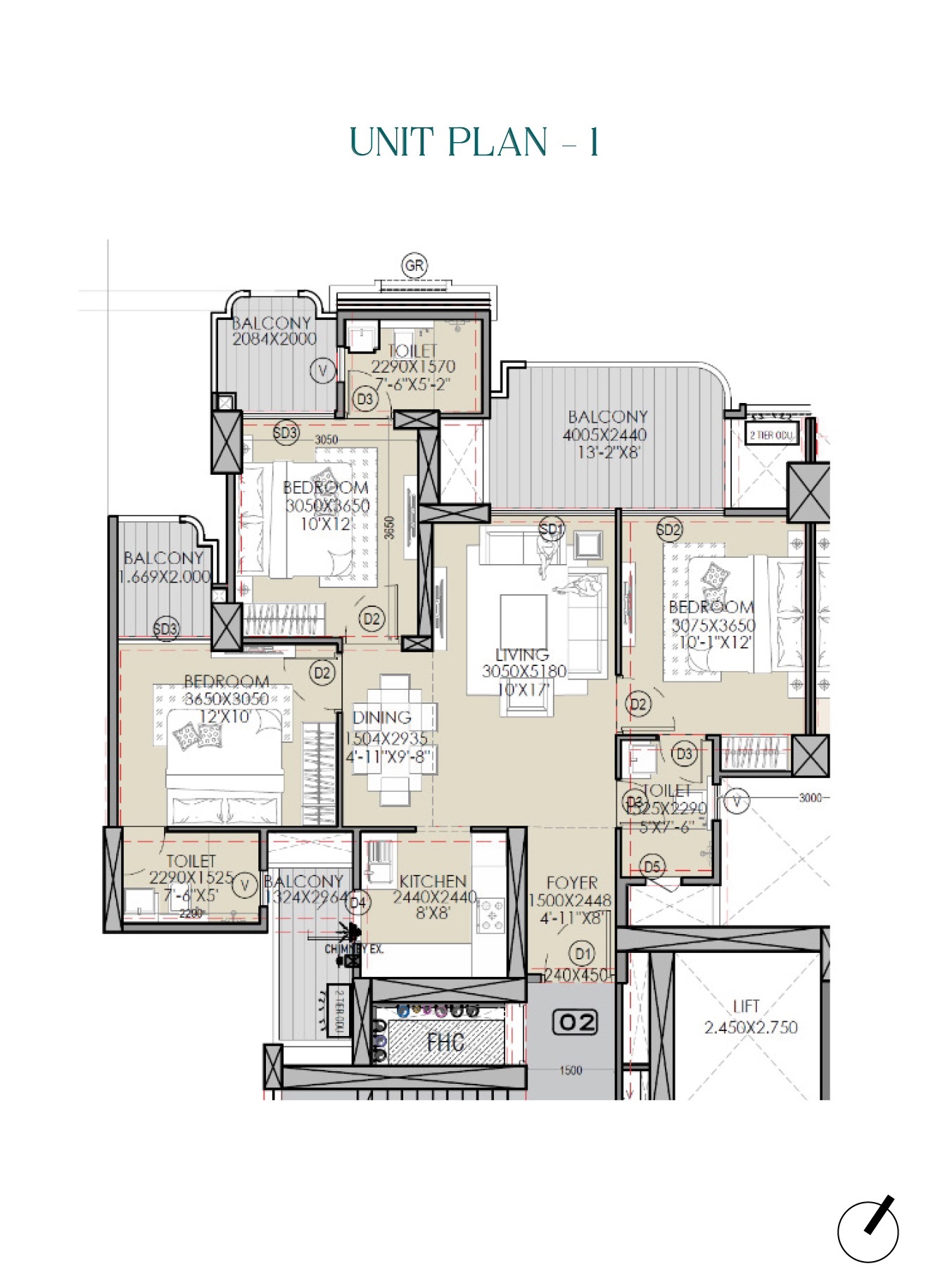Gaur Alaris — floor plan 3