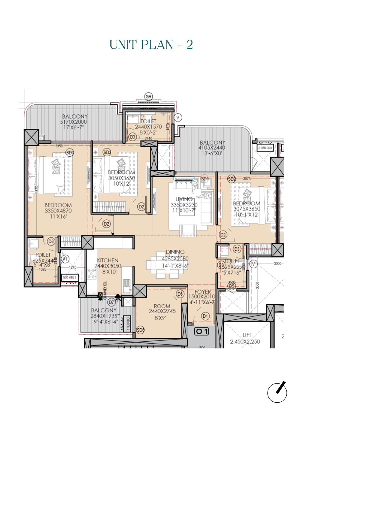 Gaur Alaris — floor plan 4